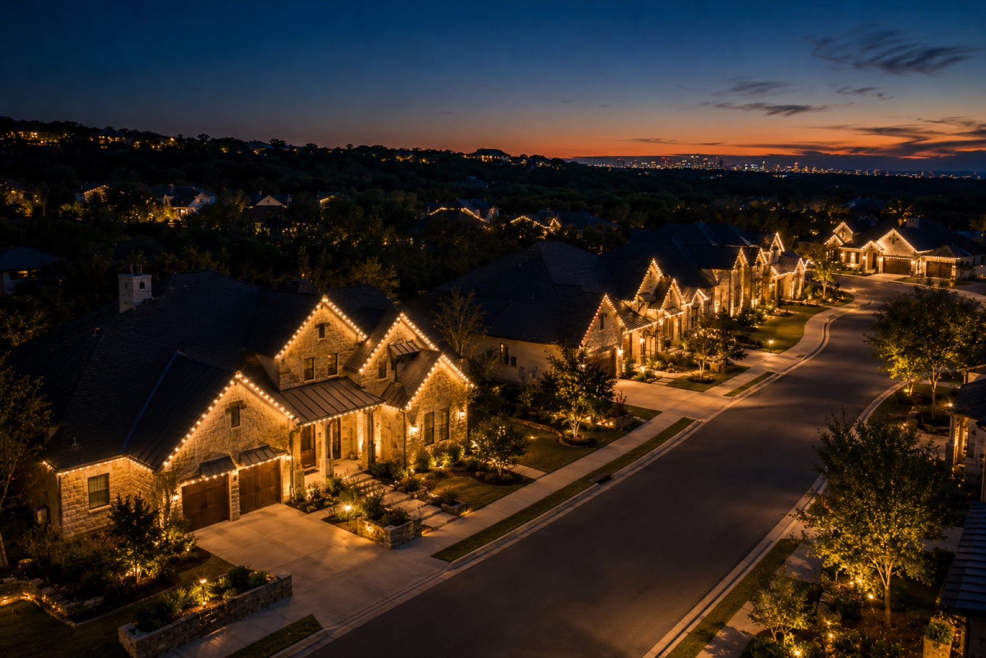 Why More Austin Homeowners Are Choosing Permanent Roofline Lighting (And Never Looking Back)