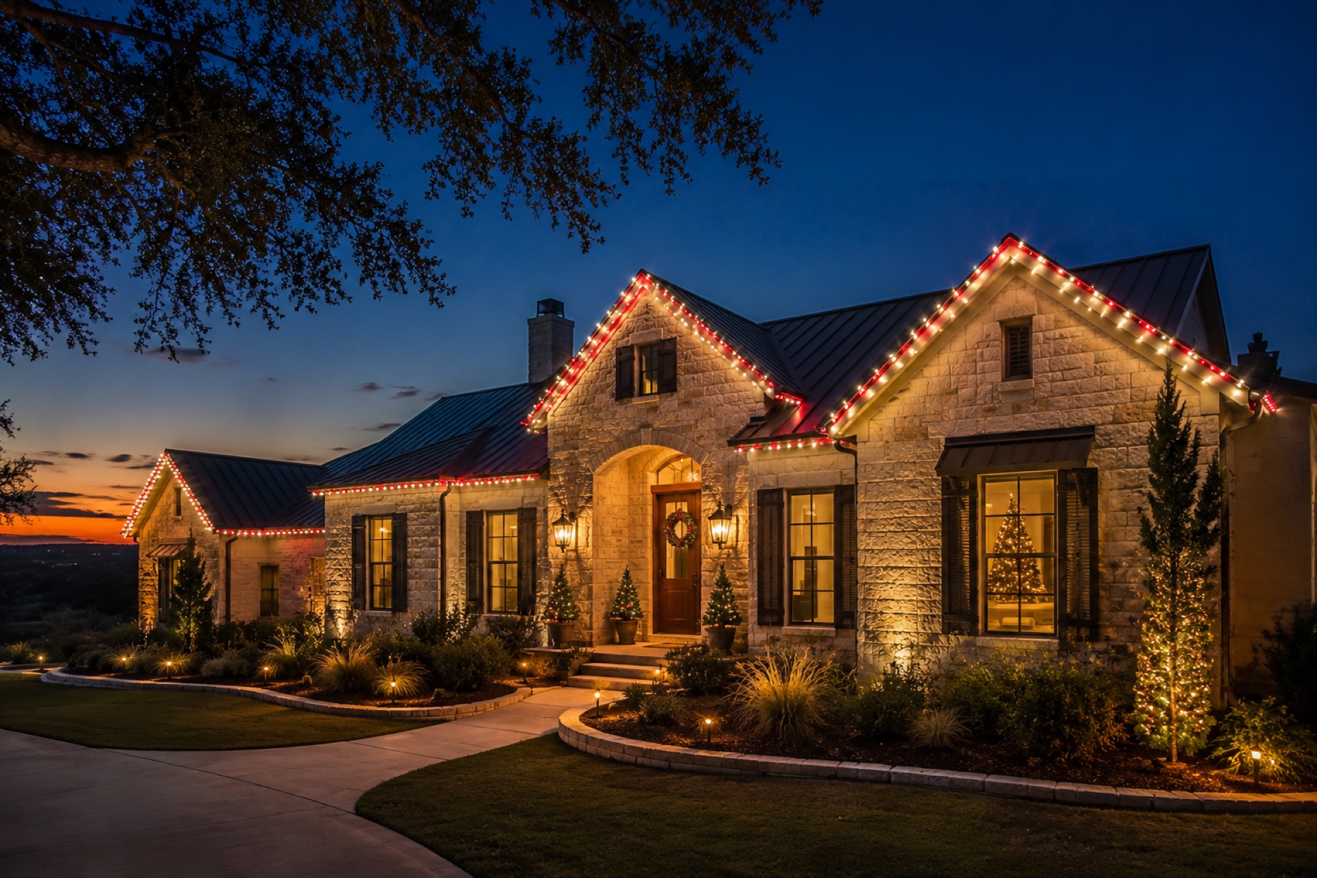 Permanent Christmas Lights in Georgetown, TX: What Homeowners Need to Know Before They Buy