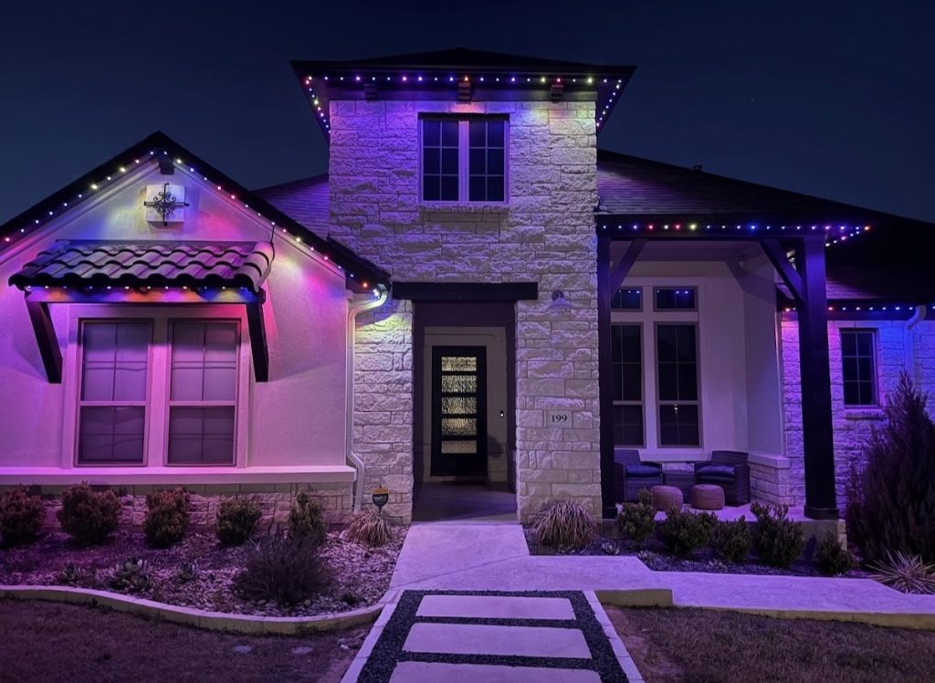 Purple Color Scene