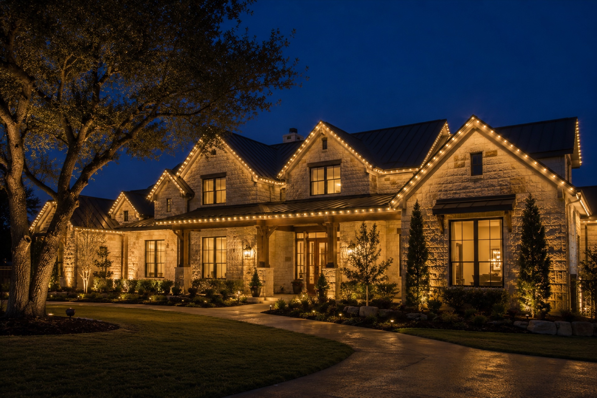 Can You Finance Permanent Roofline Lighting? What Austin-Area Homeowners Should Know