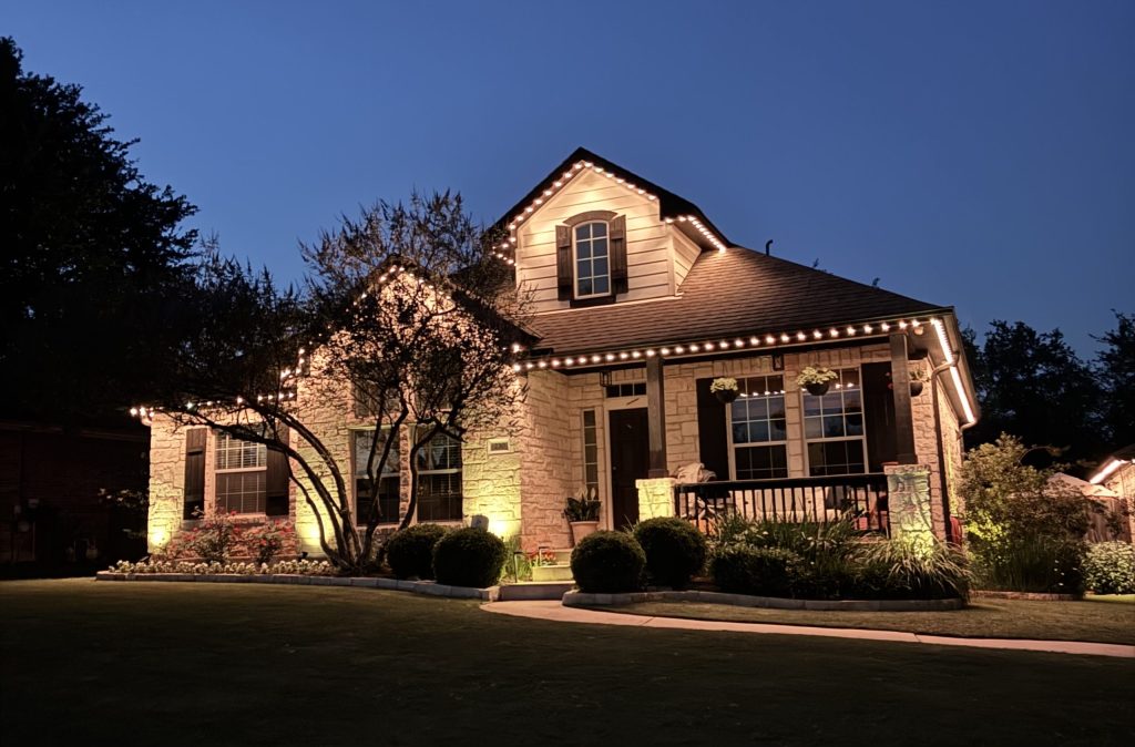 Austin Home at Twilight