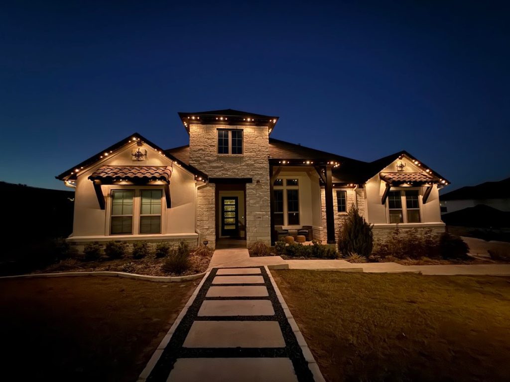 Warm White Trim Lights