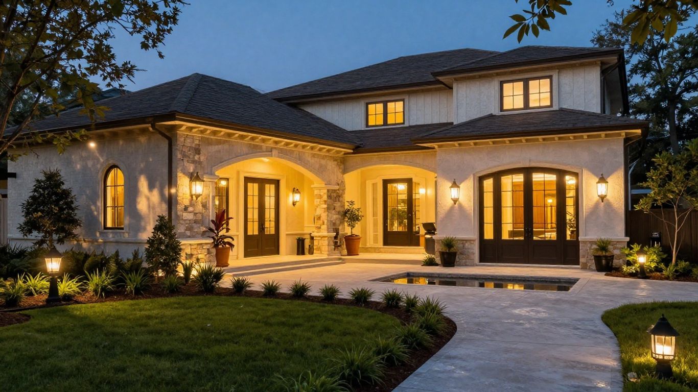 Transform Your Property with Permanent Outdoor Lighting in West Lake Hills, TX